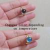 Moon Stone Retro Adjustable Mood Rings Oval Color Changing Mood Ring Changing Color Ring  Couples