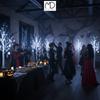 Christmas tree birch led decoration christmas 120cm 48led COLD