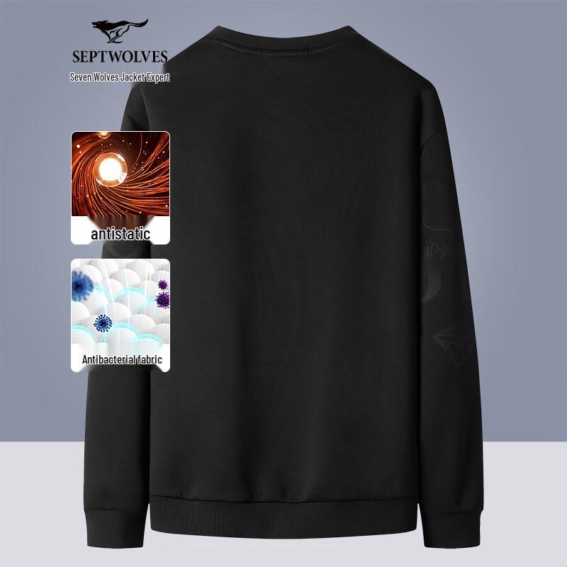 Septwolves Men s Casual Long-Sleeve T-Shirt XL