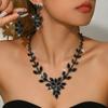 Jewelry Bridal Necklace Set Fashion High-End Crystal Wedding Dress Banquet Dress Jewelry