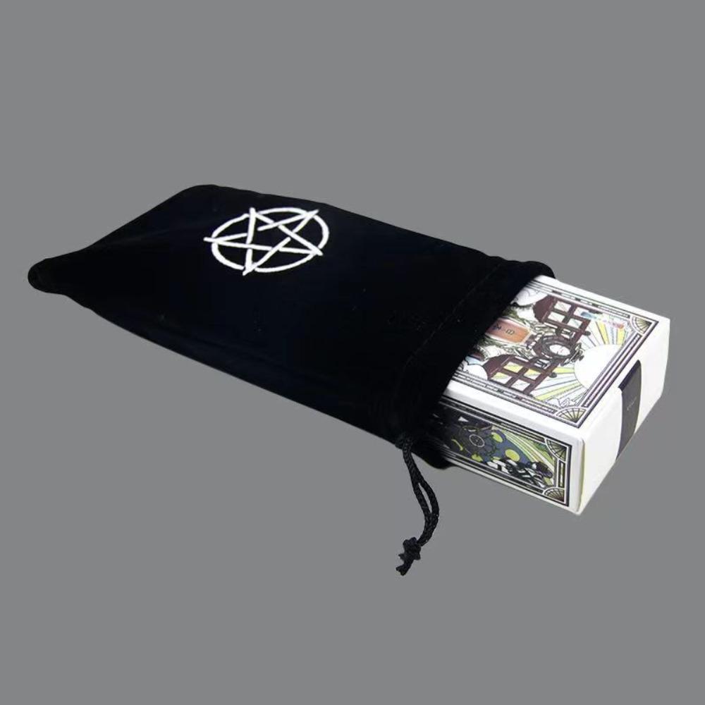 12.5*6cm Japanese Myth Tarot Deck Cards Read Future Tarot Deck Card Game 78 Pcs Cards with Velvet Tarot Bag for Beginners