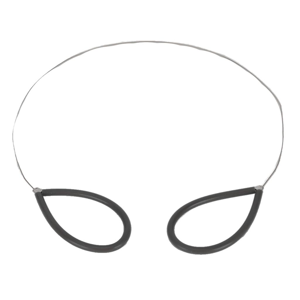 4pcs Clay Cutters Wire Flexible Safe Stainless Steel Cut Off Tools for Clay Artists with Black Hand Pottery Cut Off Tools