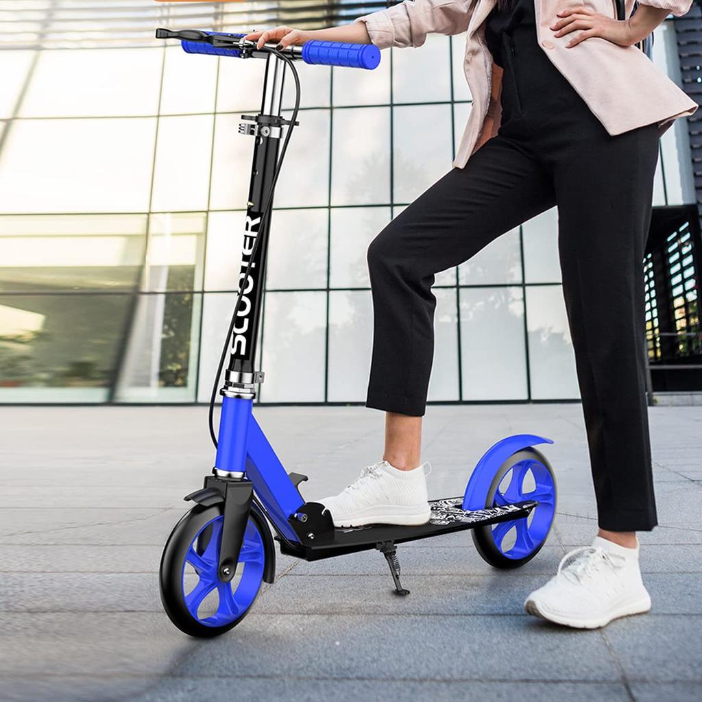 TAKOYI Kickboard for Kids and Kick 2 Wheel Foldable 4 Level Easy To Easy To Sports with Birthday Christmas Adults, Scooter, Skateboard, Adjustable,