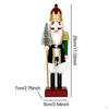 Christmas Nutcracker Decor Ornament Traditional Desktop Decoration with Music
