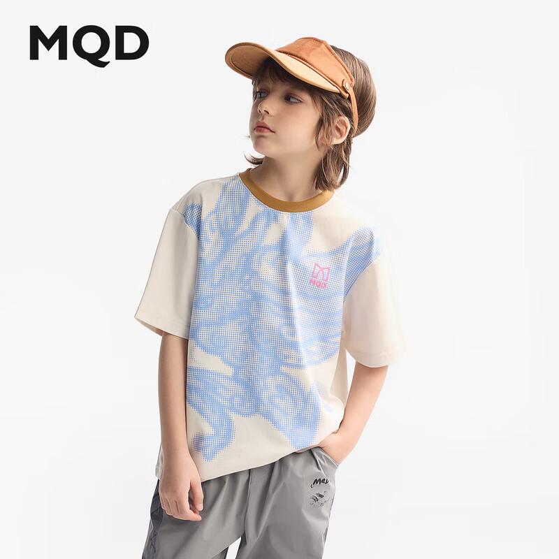 MQD Boys  Summer Cartoon T-shirt 140cm