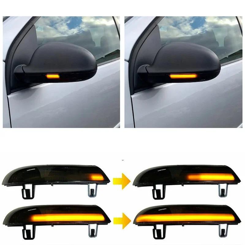 

LED Turn Signal Mirror Indicator Light 2pcs Dynamic Blinker For VW GOLF 5 GTI V MK5 Jetta Passat B5.5 B6 Sharan Superb B5 EOS жовтий