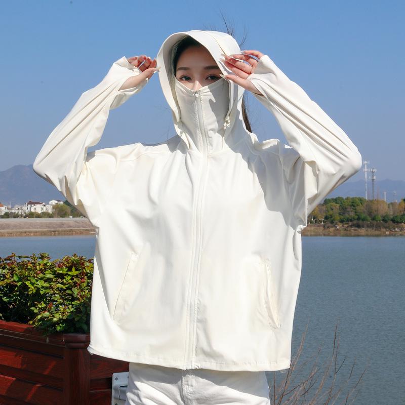 2025 Lightweight Breathable Ice Silk Sun Protection Clothing - Plus Size, Unisex, Summer Outdoor Wear