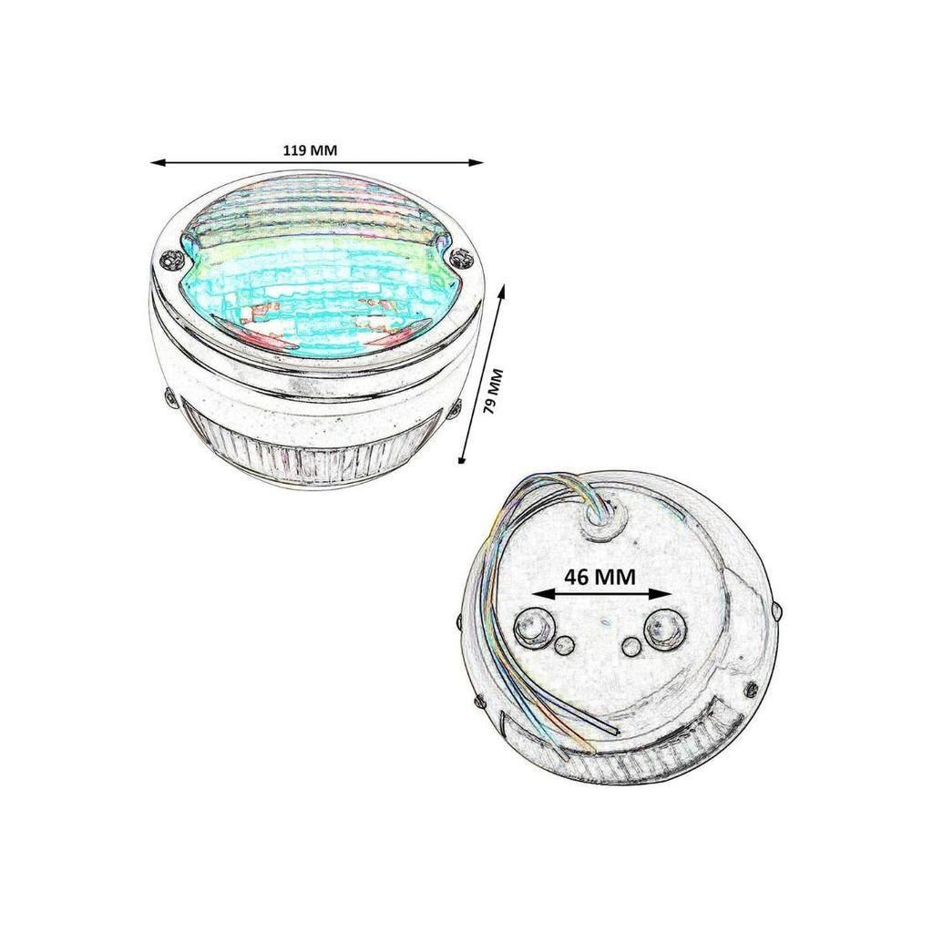 APSMOTIV 2X Vintage Tail Light Chrome 12V Rear Stop & License Plate Light Red Lens Chrome Ring Universal for Ford Model A Rat Harley 1950 Dodge