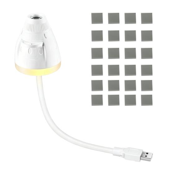 Star Projector Night Light with 3 Interchangeable Slides, USB Star Projector Lamp for Bedroom, Car Ambient Lighting, Home Decor