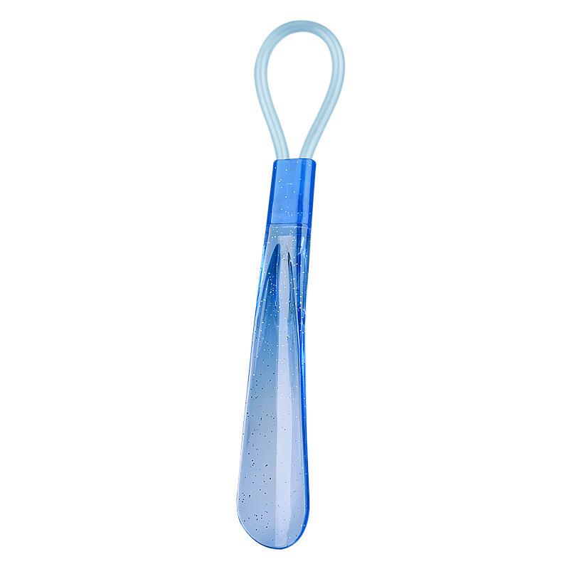 Colorful Long-Handled Plastic Shoehorn - Easy Shoe Lifter for Putting on Shoes