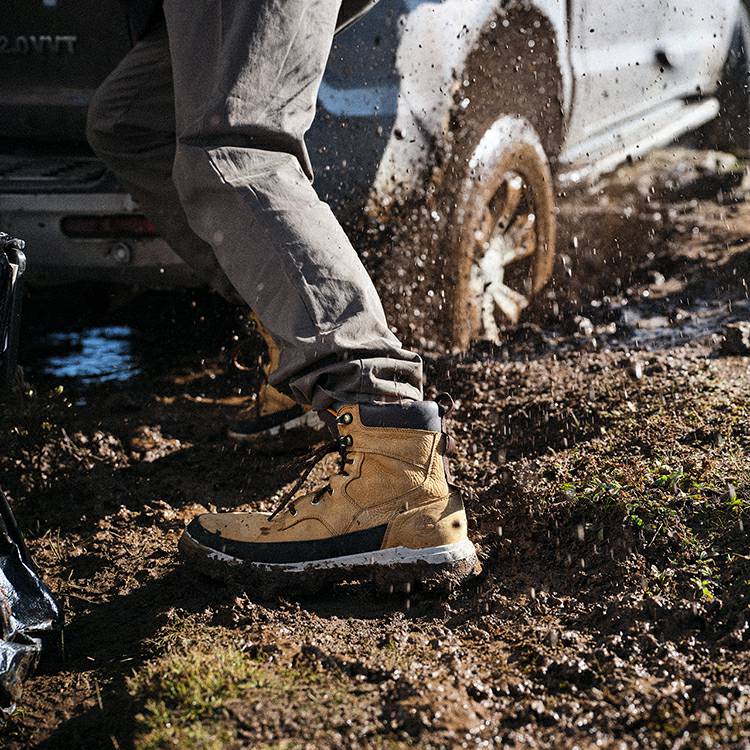 Timberland Pelle bovina strato superiore Comodi Stivaletti Outdoor Stivali da uomo A44SHW