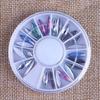 3D Nail Decoration KIt   Nail Rhinestone Colorful Marquise Flat Bottom Nail Rhinestone Stud Nail  Art
