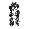 Environmental PPC Artificial Flowers Long Strip Different Sizes Simulated Rattan Black Rose Leaves Artificial Hanging Vines
