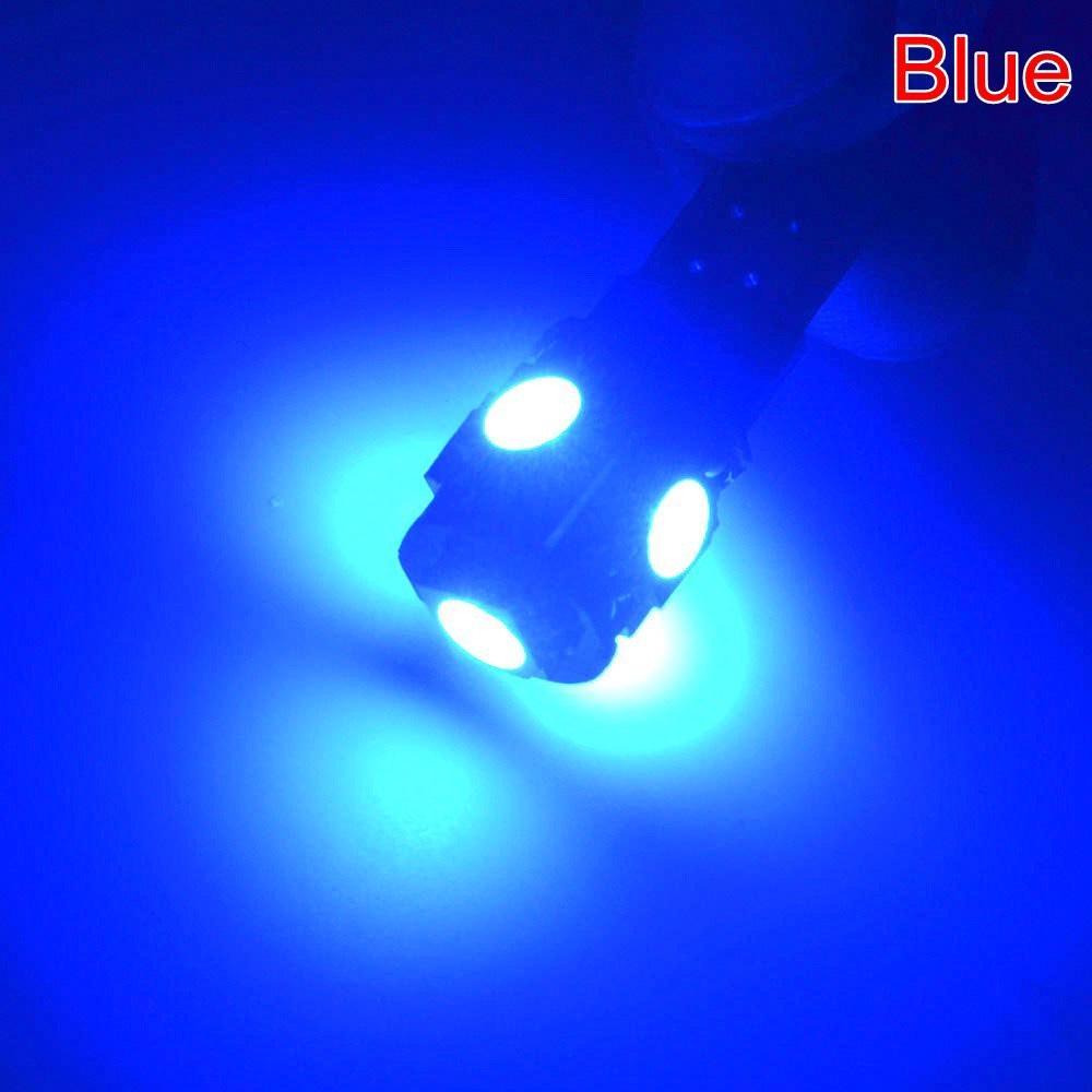 Canbus Weiß Blau Rot Gelb Grün T10 5smd 5050 Led Auto Licht W5w 194 241 Fehler Glühbirnen