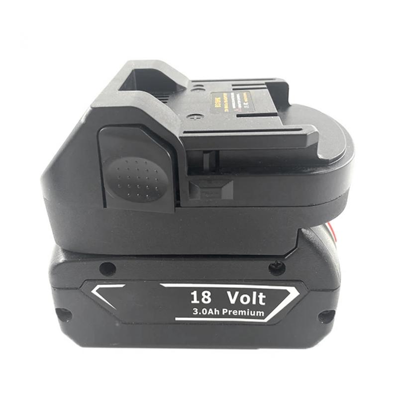 A96I-For  Convert To Hitachi / Hikoki 18V Li- Battery Power Tool Battery Adapter Converter BS18HK BAT622 BAT618 Easy Ins