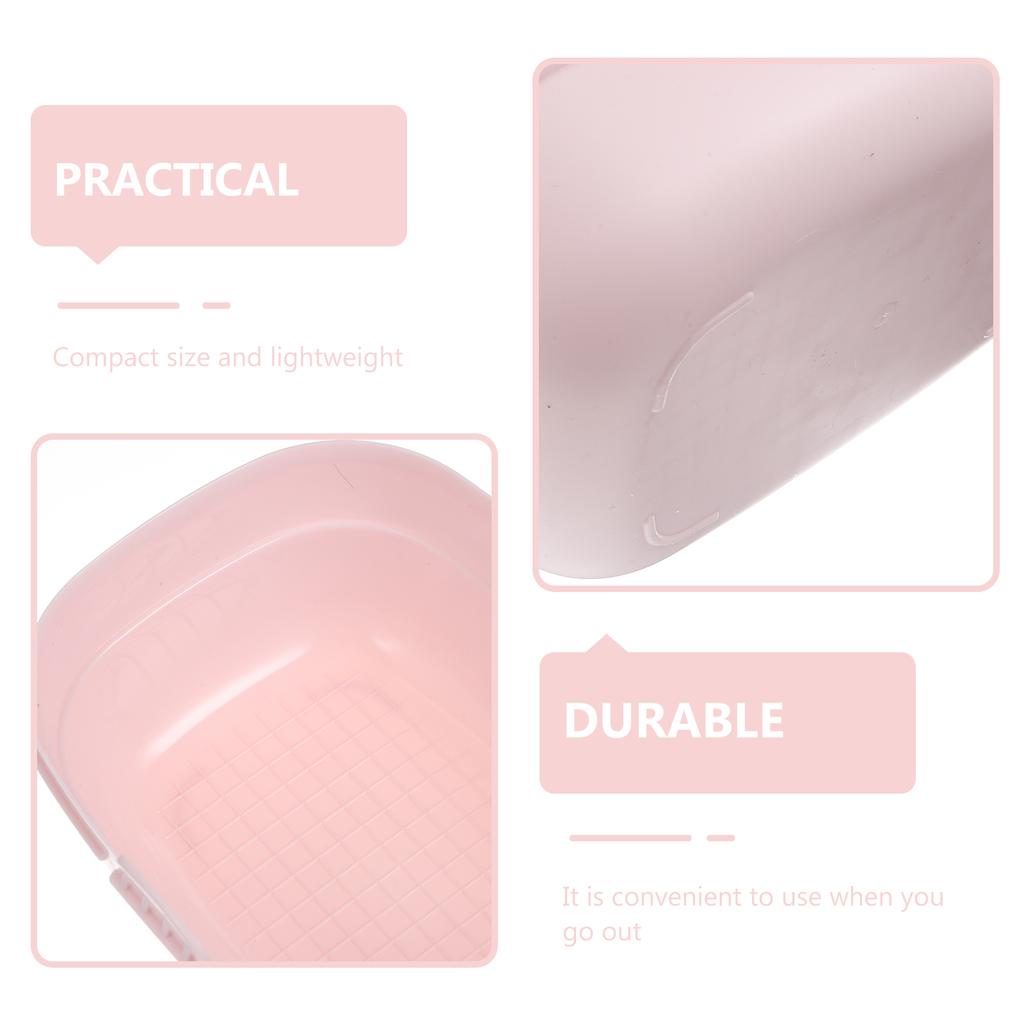 Hamster Travel Box Small Pet Container Abs House Outdoor Carrier Lightweight Portable Breathing Box Guinea Pig Hide