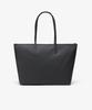 Lacoste Women'S L.12.12 Large Size Horizontal Shopper Bag Nf1888P56N 000