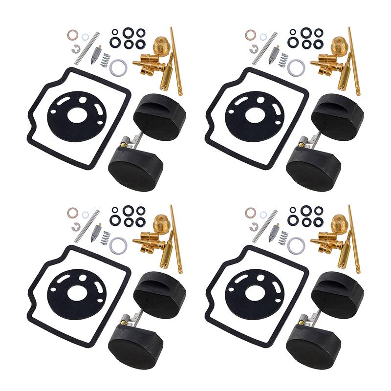 4 Sets Motorcycle Carburetor Repair Carb Rebuild Float Kits Fit for Honda CB750 K1-K6 1975 1974 1973 1972