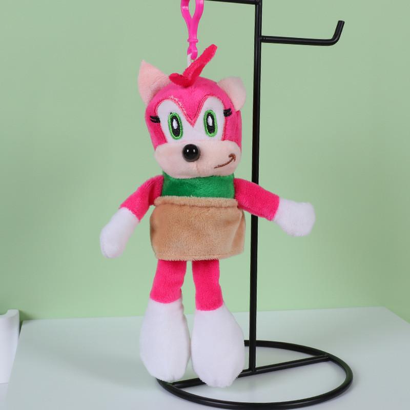 Adorable Sonic Plush Mouse Keychain Soft Toy For Bags Perfect For Kids And Collectors