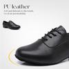 Men's Professional Lace-up Black Leather Latin Tango Ballroom Modern Dance Shoes