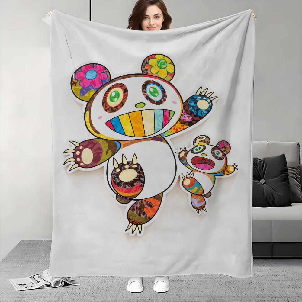 

Art T-Takashi M-Murakami-S Blanket Design Lightweight For Dorms, Naps, Living Room, Office,Sofa,All-Season 30x40in