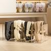 1pc/2pcs, Shoe Storage Rack, Storage Supplies, Transparent Shoe Rack, Shoe Storage, Transparent Shoe Rack, 4-section Shoe Rack