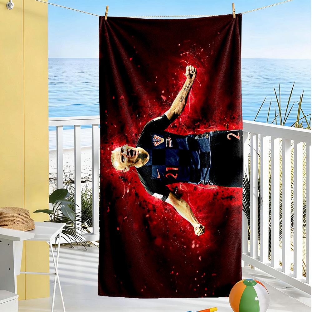 Bayern Munich Football Team Beach Towel Quick-Dry Soft Microfiber Comfortable Lightweight