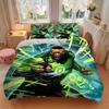 3pcs Green Lantern Cover Set,Soft Comfortable Duvet Cover,Guest Room (1*Duvet Cover + 2*Pillowcases, Without Core) yy251024077