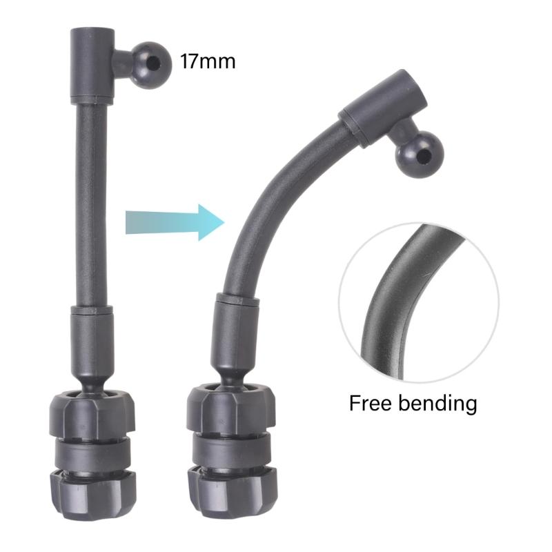 Double Ball Head Mm Adapters Flexible Positioning Car Phone Mount Extension For Dashboards Tablet