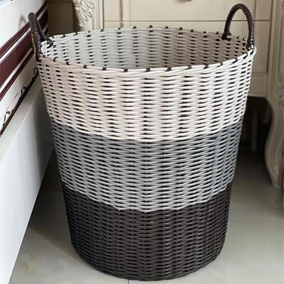 Panier à linge en plastique JINGRUIXIANG de grande taille