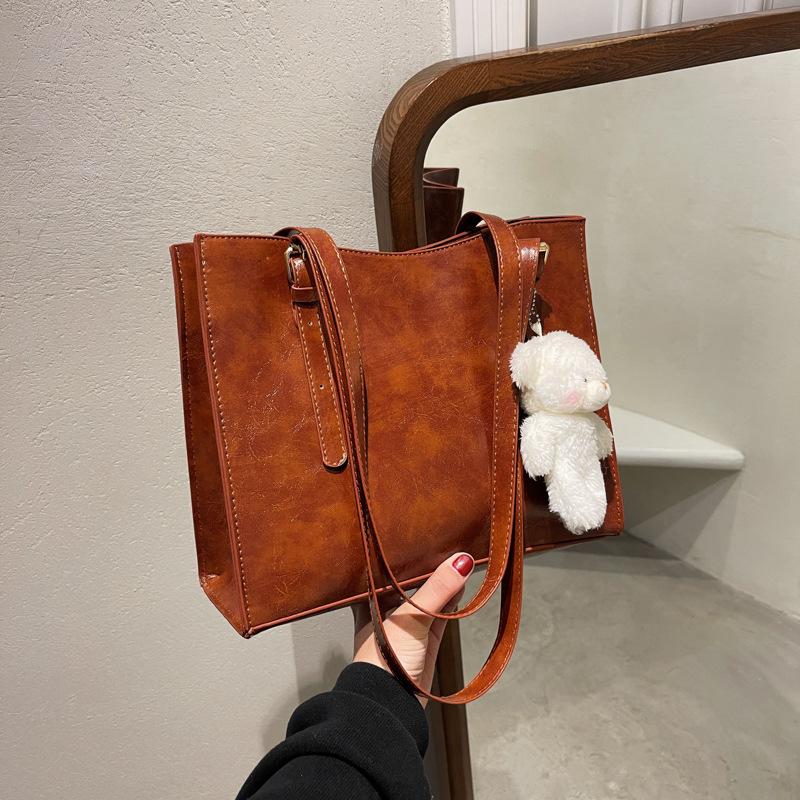 Borsa da Donna Grande Più Calda Più Calda Borse a Spalla di Grande Capacità Borse a Spalla in Pelle PU di Alta Qualità Borse Selvatiche da Donna Sac A Main Femme