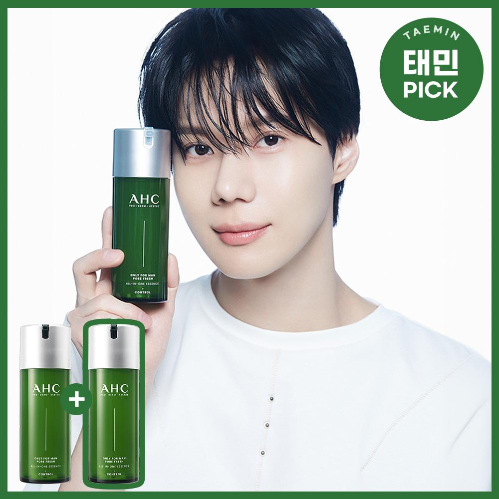 Ahc [reFreshIng] Ahc Only For Man Pore Fresh All In 1 Essence Double Plan  120ml+120ml