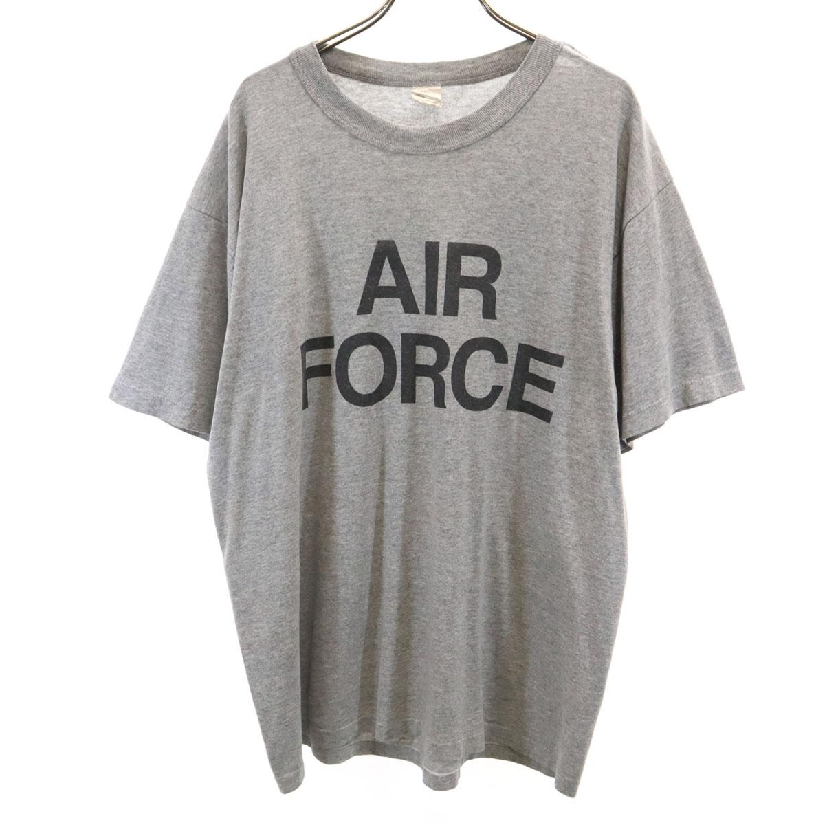 

ВИНТАЖНАЯ футболка с коротким рукавом 90-х годов Сделано в США серая Одинарная строчка Мужская Б/У