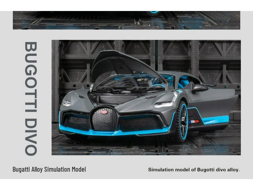 Star Hui 63900 Alloy Supercar Model - Static Steering Racing Car Toy