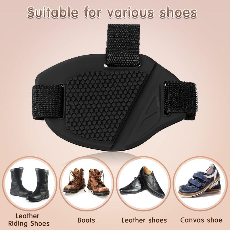 Motorcycle Shift Pad Anti-Slip Gear Shoes Cover Motorcycle Boots Cover Protector Pad Accessories