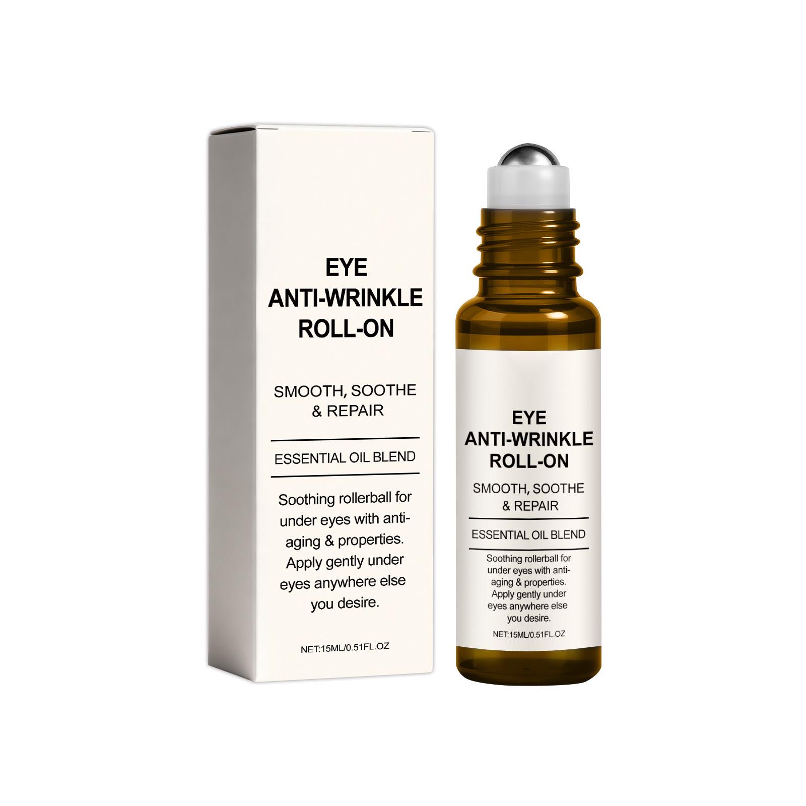 Brightening Eye Roller Serum: Moisturizes, Enhances Elasticity, and Smooths for Radiant Eyes