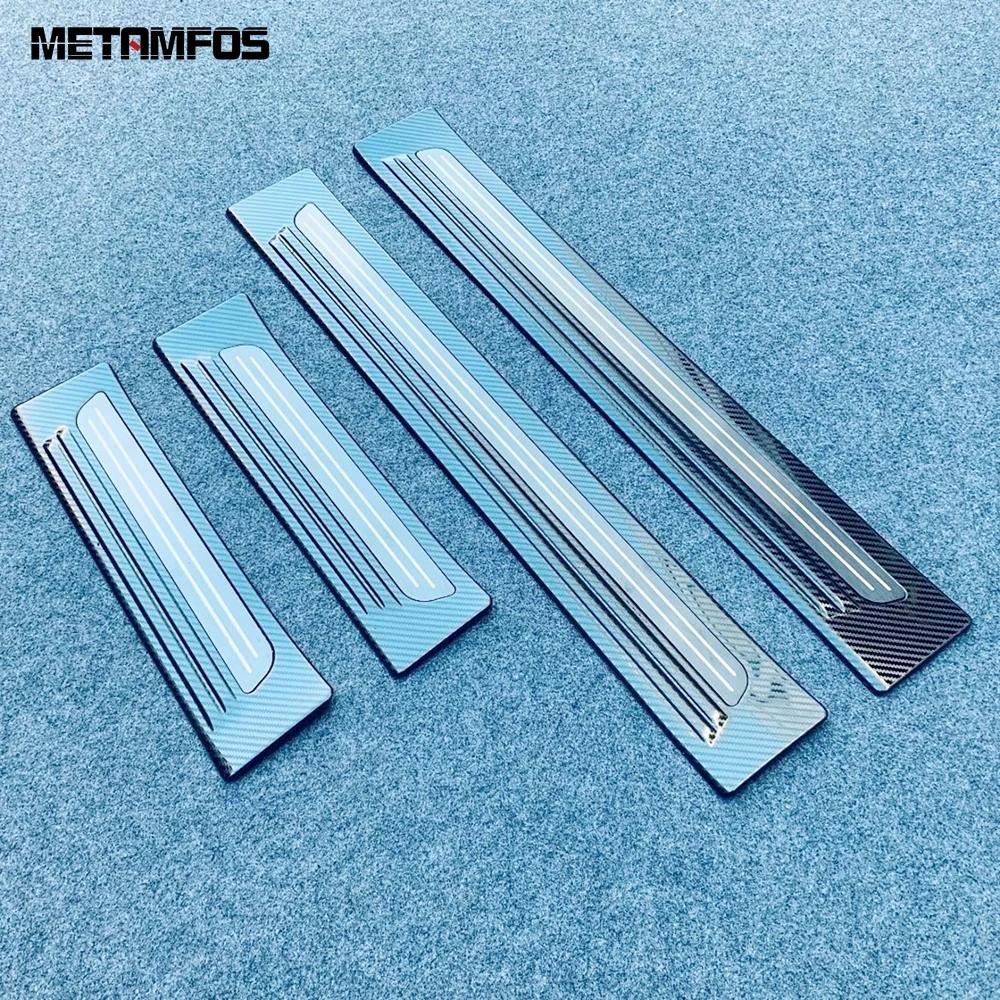 For Mitsubishi Outlander -2025 2026 Stainless Outer Door Sill Scuff Plate Entry Guard Welcome Pedal Accessories Car Styling