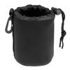 1pcs Camera Lens Bag Photography Lens Pouch Neoprene Waterproof Backpack Drawstring Protector Case for Most Digital SLR Camera