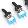 Mini Toggle Switch Waterproof Cap MT S101 SPST 2 Pin ON OFF Position Switch Marine Boat Car Truck Dash Modification Part Control