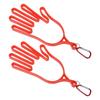 2Pcs Golfs Glove Stretcher Support Frame Golfs Glove Holder Hanger Keeper Rack Golfs Glove Dryer Shaper Tool for Golfer
