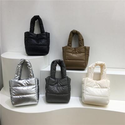 Péřová bunda taška Roztomilé malé nákupní tašky pro ženy Všestranné přenosné crossbody tašky