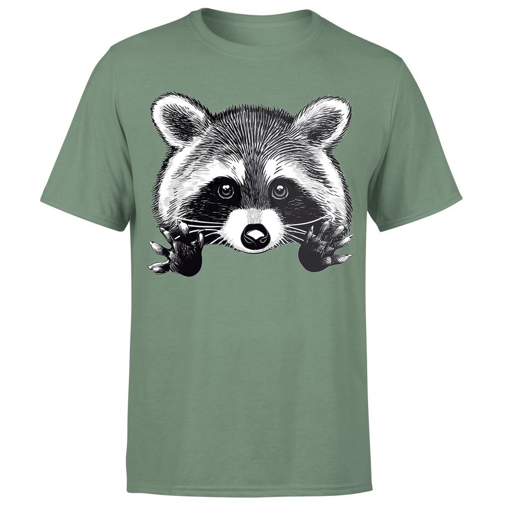 Little Raccoon Buddy Unisexs T Shirt Funny Graphic Animal Lovers UnisexP1OrA 2XL