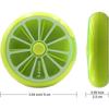 Pill Box Travel Pill Organizer Cute Round Rotating Purse Size 7 Compartments