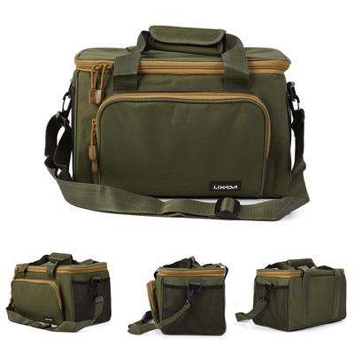 Canvas Fishing Shoulder Bag Pack Tackle Bag Lure Reel Bag Pouch Case NewSport, Angelsport, Angelzubehör!