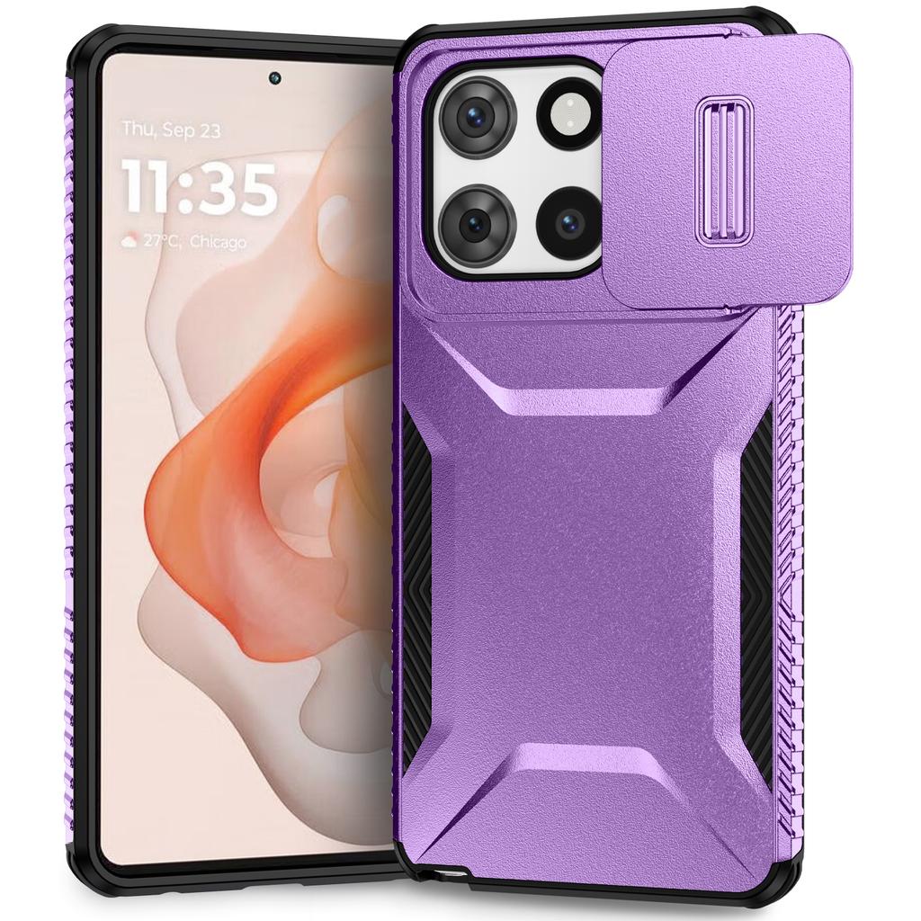For Motorola Moto G Stylus 5G (2025) Case Camshield TPU+PC Phone Cover Non-Slip Side Edge