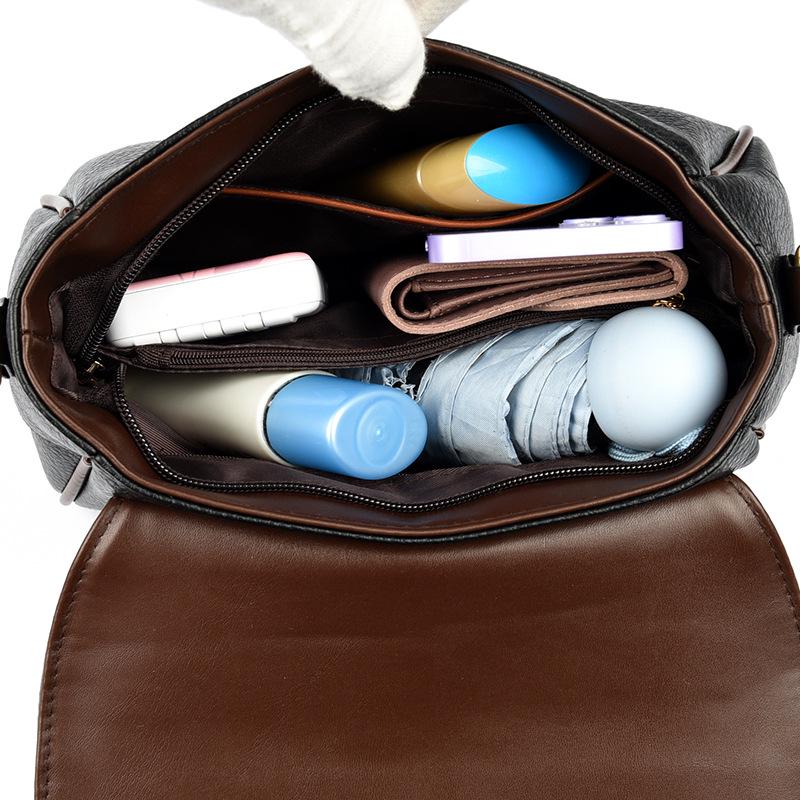 Trendy 2025 Women's Large Capacity Versatile Leather Crossbody Bag