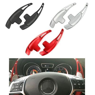 Dla Mercedes-Benz AMG Przed 2014 C63 E63 A45 C65 GLA45 SL63 Aluminiowy Stop Samochodowe Łopatki Zmiany Biegów na Kierownicy