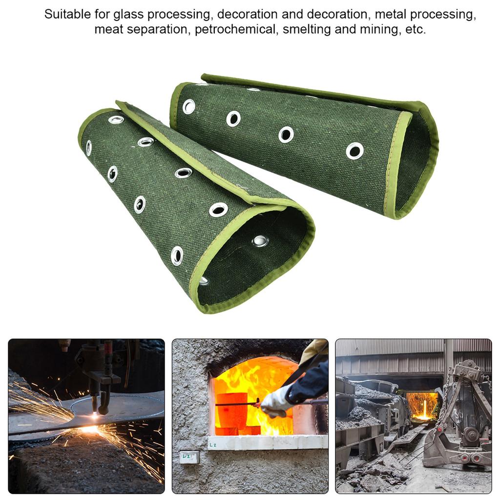 1 Paar Schnittfeste Schutzärmel Armschutz Glas Schnittschutz Armschützer