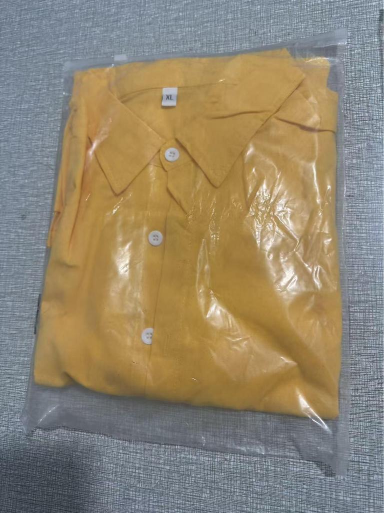 Men's Solid Color Cotton Linen Shirt - Long Sleeve Business Casual Style
