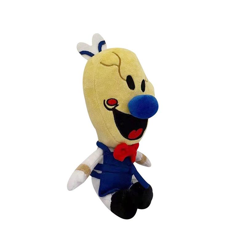 Nouvelle Peluche Ice Scream Rod Jouets en Peluche Doux Poupées de Dessin Animé Personnage de Jeu d'Horreur Décoration Halloween Noël Cadeau pour Enfants 25cm